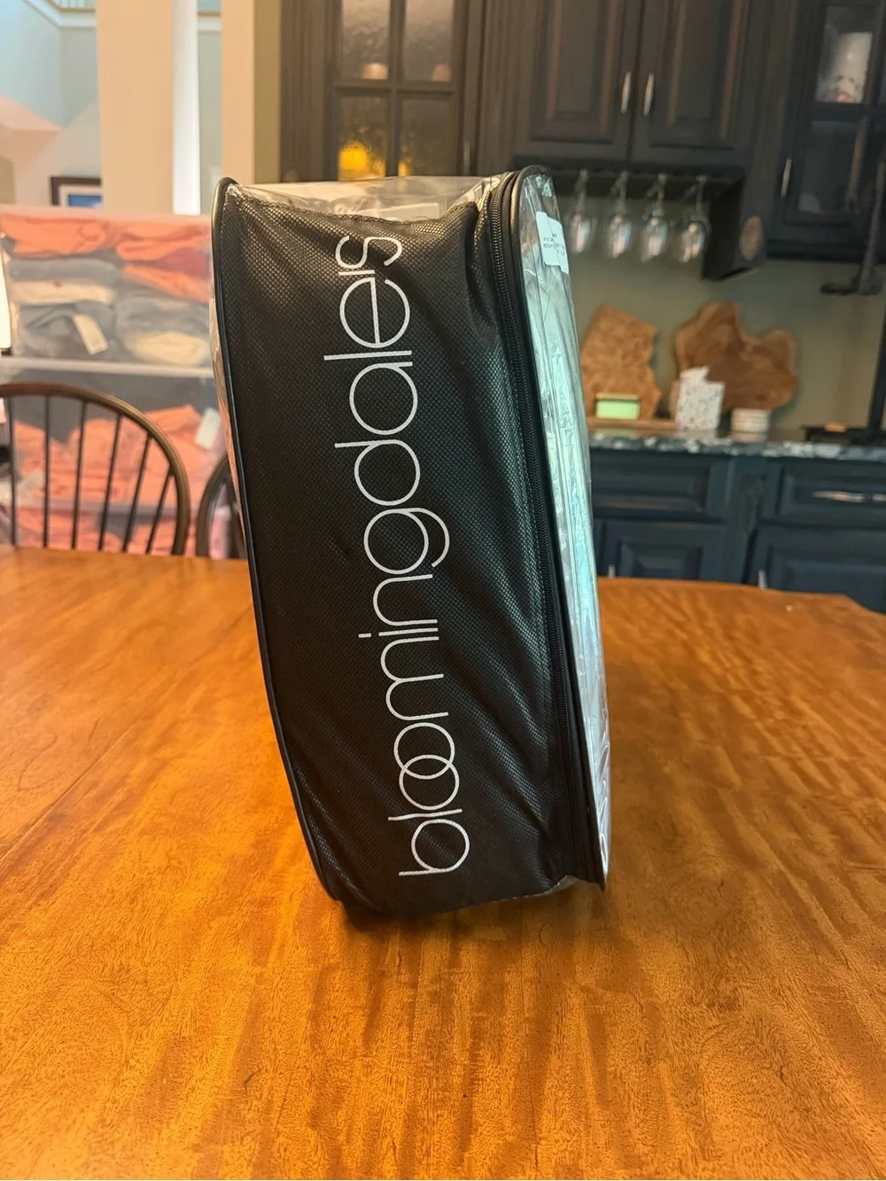 BLOOMINGDALE’s  My Weighted Blanket Grey 15 lbs 48x72 Twin